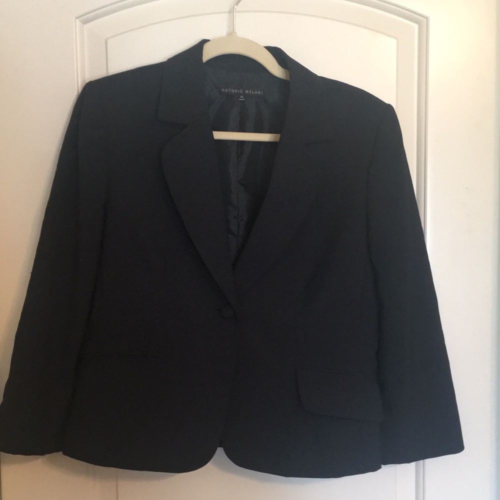 ANTONIO MELANI Black Blazer
